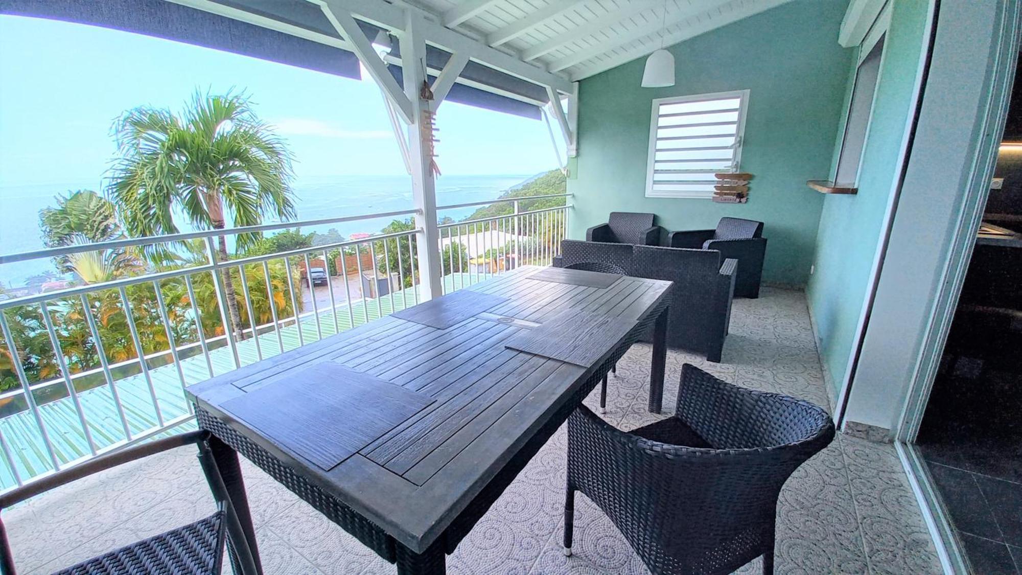 Logements Vue Mer Acces Piscine En Guadeloupe Bouillante Kültér fotó
