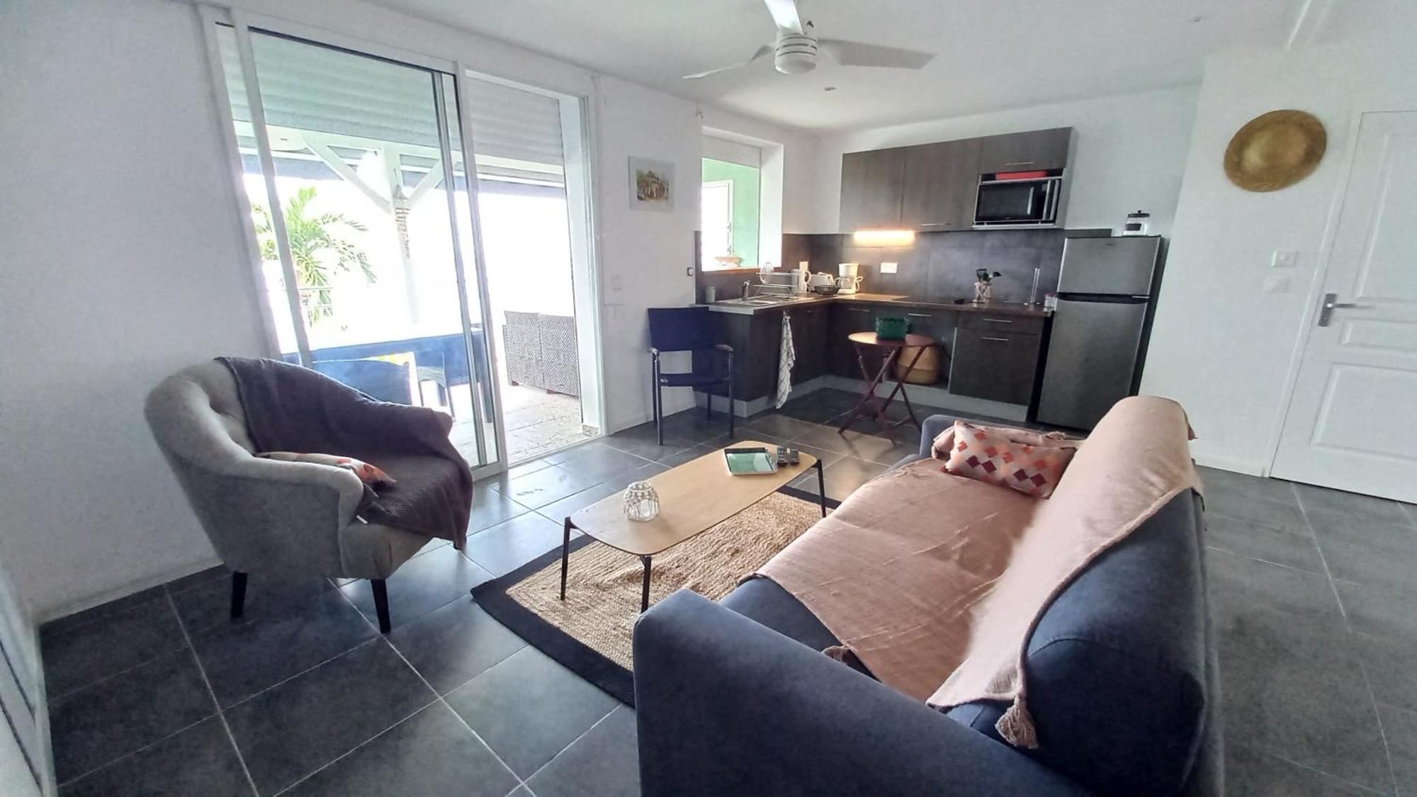 Logements Vue Mer Acces Piscine En Guadeloupe Bouillante Kültér fotó