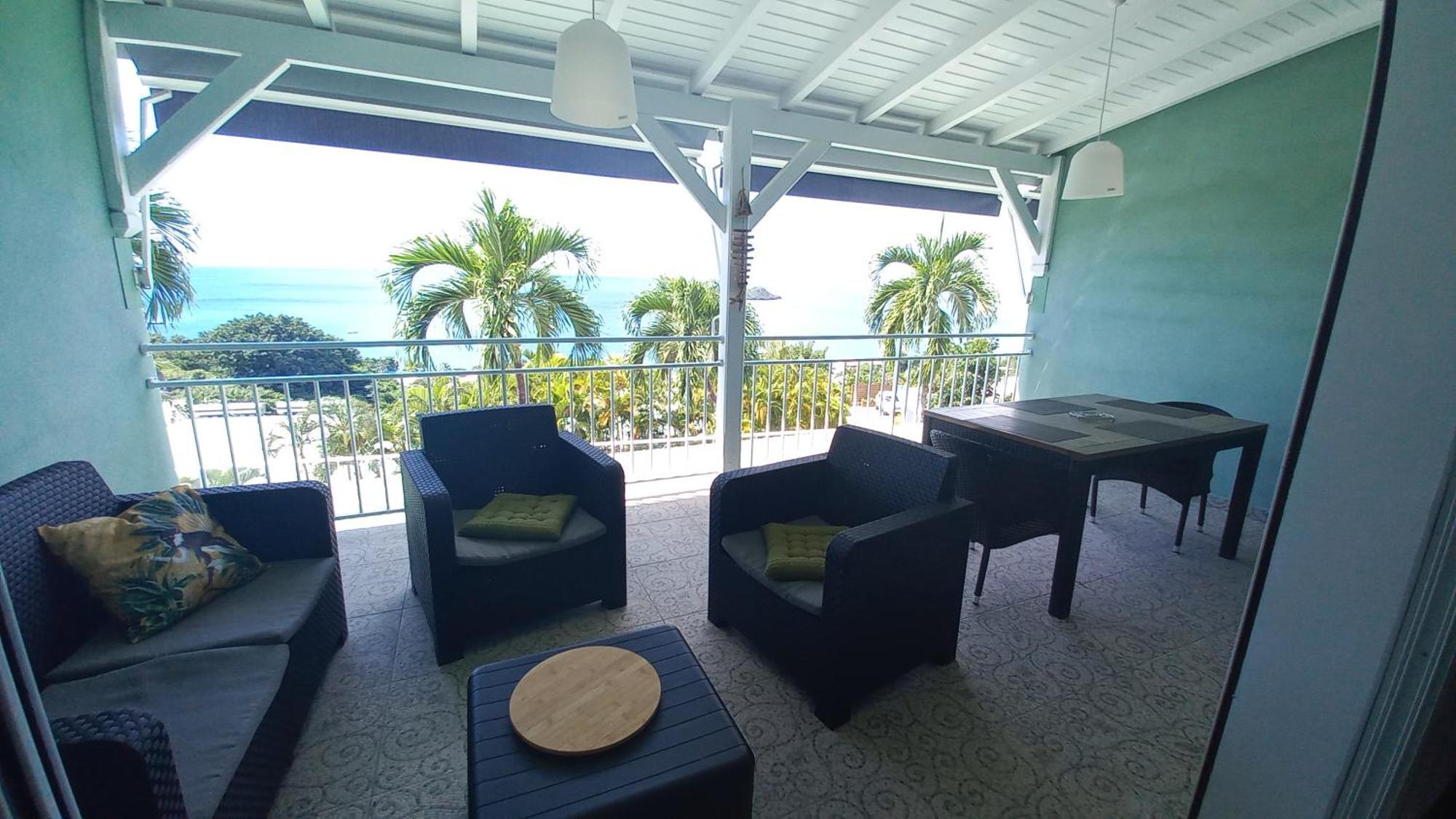 Logements Vue Mer Acces Piscine En Guadeloupe Bouillante Kültér fotó